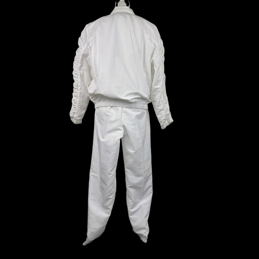 VTG 80s Head USA White Track Wind Tennis Suit 2 Piece Set Medium - Picture 4 of 10